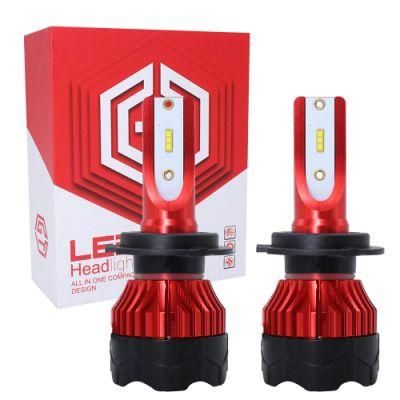 Exclusive Products 2 PCS H4 H7 LED Headlight Car LED 006 9005 H1 H3 H8 H9 H11 Csp Chips Lamp 72W 6500K 8000lm Auto Lights K5 LED Headlight