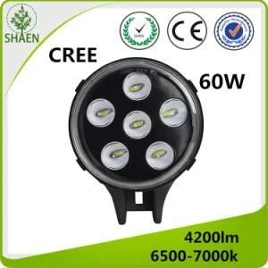 High Power 60W CREE LED Car Light for Jeep DC10-30V