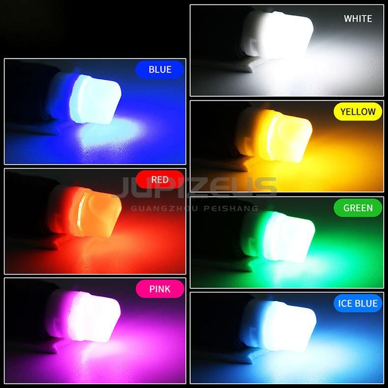 New T10 Tail Light LED Bulb 12V W5w Reading Light Colorful Hot Factory Supply 7 Colors