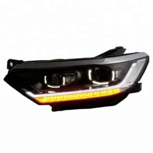 Car LED Lighting Biled Projector Lens Headlight for Volkswagen Passat B8