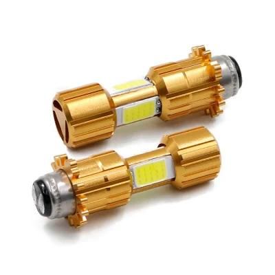 There Sides COB Chip LED Headlight Bulb for Automotive and Motorcycle