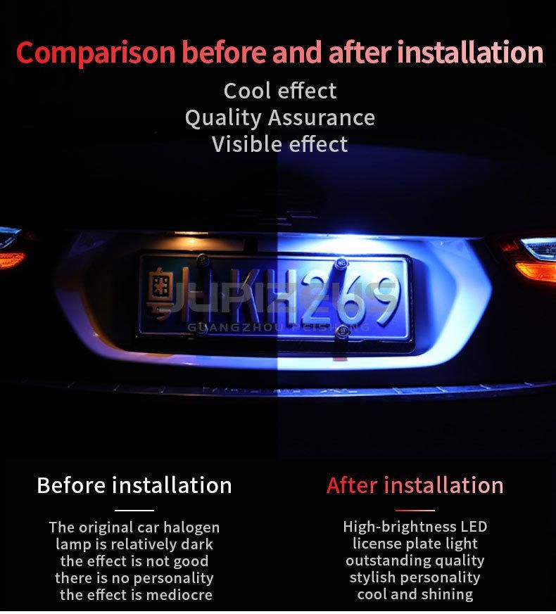 High Quality T10 194 168 W5w 3030 4SMD Canbus for LED License Plate Light