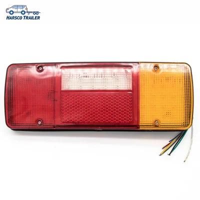 92LED Rectangle Combination Trailer Tail Lights