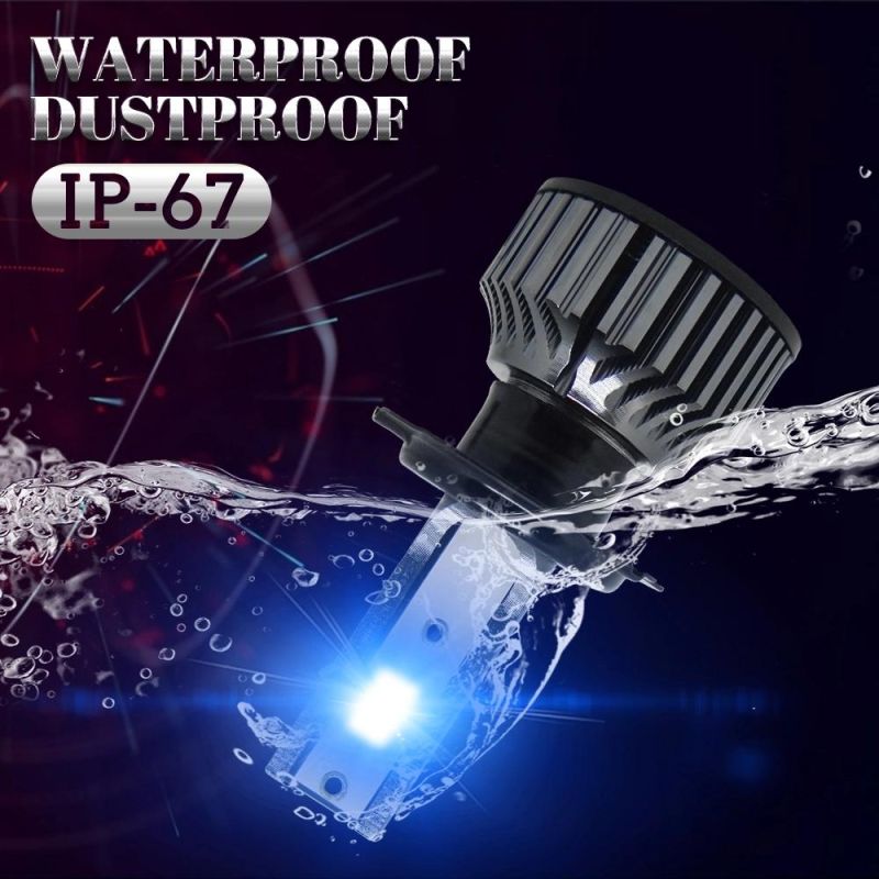 Powerful Super Bright LED LED Headlight H7 Auto Lamp Car Automobiles LED Head Lamp 12V 24V 8000K Blue Light