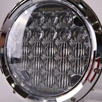 12V 24V Car Accessories for Jk Wrangler Jeep 75W LED Headlight Halo Round 7inch