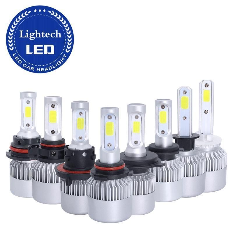 Lightechauto S2 Car LED Headlighting LED Light Bulb H4 9004/9007 H13 LED Headlight