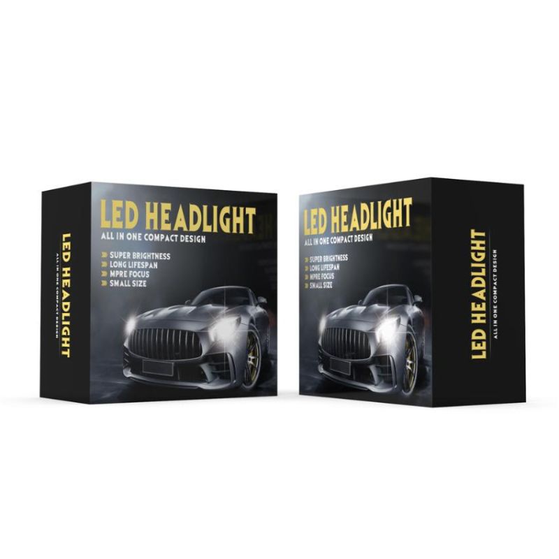 H15 LED Headlight Bulb 60W Car Headlights Canbus Error Free Car LED Headlights