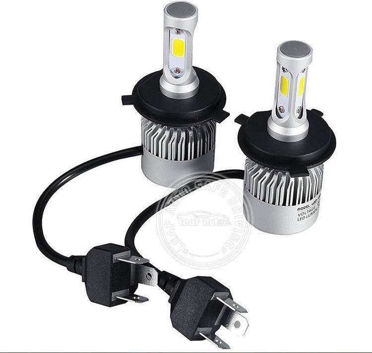 Car LED Headlight S6 Focos LED S2 16000lm H4 H7 H11 H13 9005 9006 Auto Bulb Kit Luces LED S2