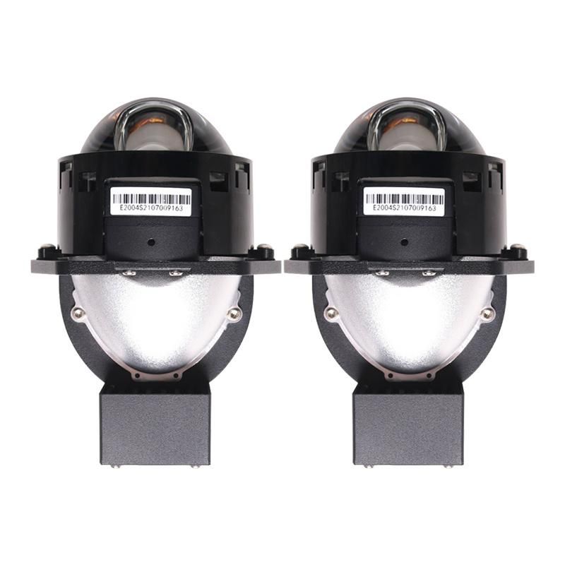 China Factory Hot Sale High Quality Super Bright Car Light Replacement 3 Inch A8l Laser Headlight 58W 6000K LED Projector Lens Headlamp Conversion DIY Kits