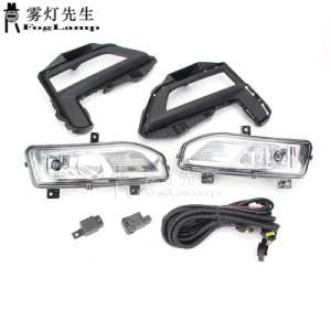 LED Fog Lights for Nissan X Trail T32 T31 Fog Light for X-Trail Rogue 2017-19 Foglights Bracket Wiring Harness Headlight Grille