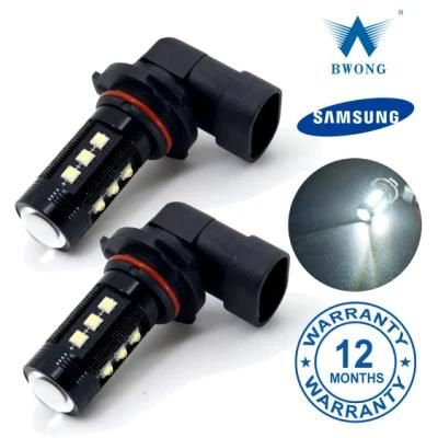 9006 Hb4 Samsung LED DRL Fog Light Bulbs 75W Bright White Auto Bulb