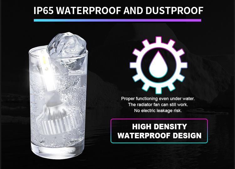 Weiyao V13 H11 LED Headlamp Bright Waterproof Car LED Headlight