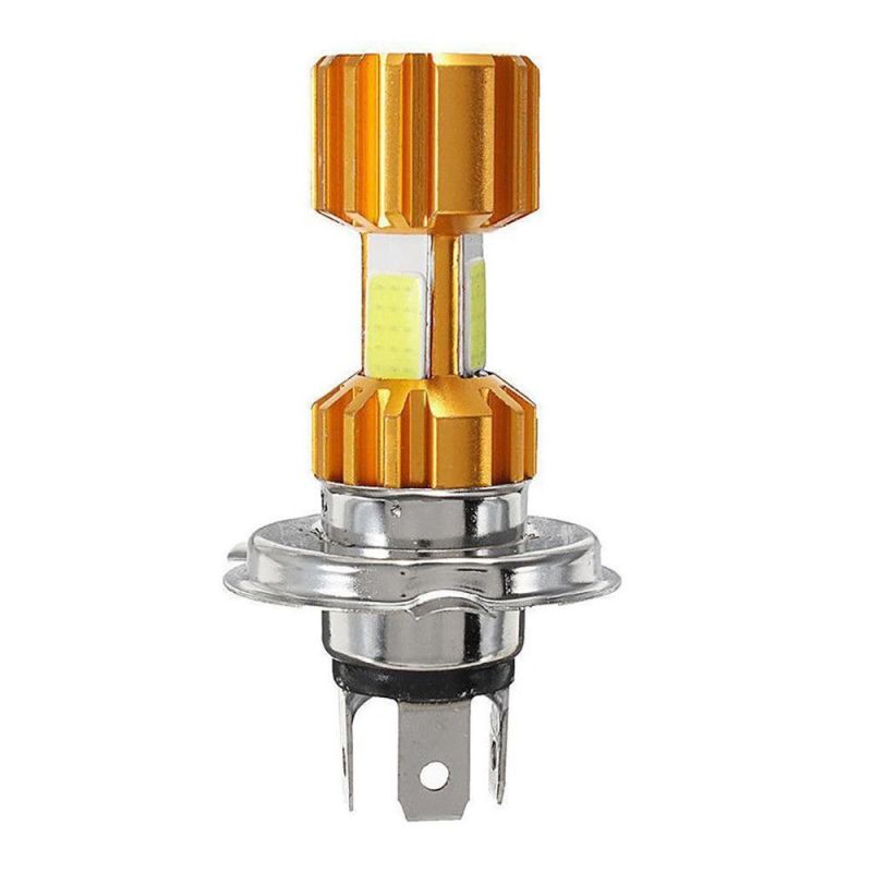 There Sides COB Chip LED Headlight Bulb for Automotive and Motorcycle