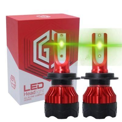 New Style Factory Price Fog Light 3030 10SMD Light Bulb 12V 60V 9005 9006 H7 H4 H11 Lemon Green and White Color
