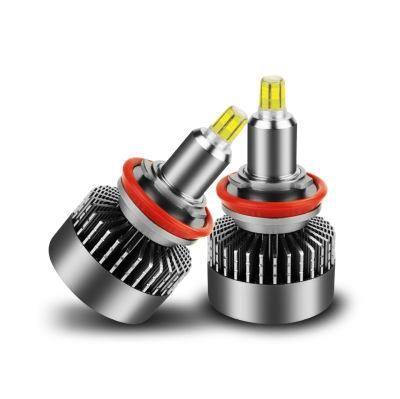 8 Sides 48csp 360&deg; Light Auto Headlamp LED Canbus H8 H11 9005 Hb3 9006 Hb4 Car Light Bulb 20000lm 6000K 12V 24V Automobile Headlamp