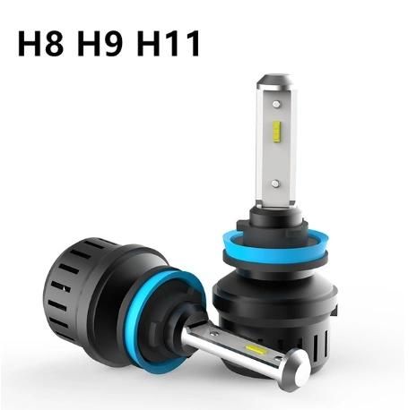 M9 LED Headlight H1 H7 H8 9005 Car Headlight 72W 8000lm 6000K Cool White for Car Fog Lamp Lights 12V IP68 LED Headlights