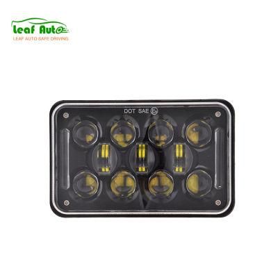 Sealed Beam LED Headlights with High Low Beam Replacement for Jeep Jk Ford Truck 4X6 Inch 60W LED Headlights DRL