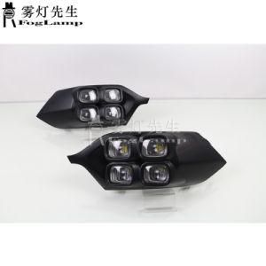 for Mitsubishi Pajero Sport Montero Sport 2015 2016 Front Fog Light DRL LED Daytime Running Lights