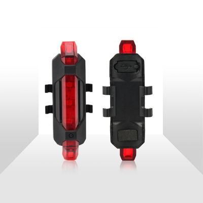 Lism Bicycle Light USB Bike LED Taillight Rear Tail Safety Warning Cycling Portable Light Rechargeable Mountain Bike Light