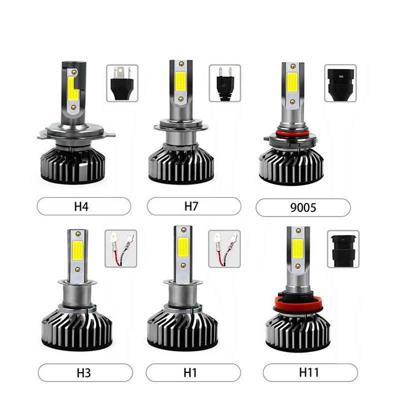 Super Bright Spotlight F2 Car LED Headlights Headlights SUV Headlights Car Refit White COB Lamp Beads