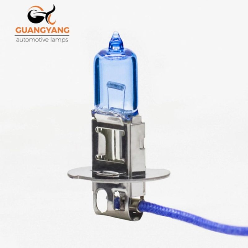 Manufacturer H3 12V 100W Blue Super White Car Lamp Headlight Auto Halogen Bulb