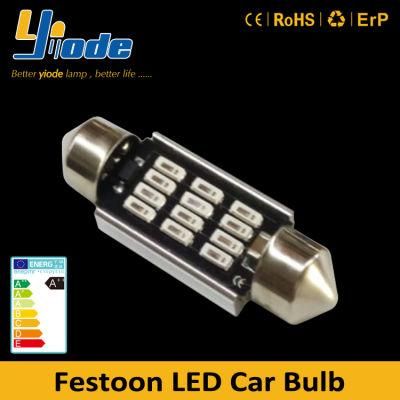 12V 24V 4014SMD Festoon Car Reading LED Bulbs 42mm 39mm 36mm 31mm