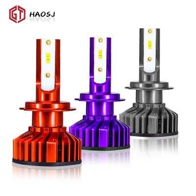 Hot Selling F2 LED Headlight 80W 12000lm H4 H7 LED Car Headlight H1 H3 H8 H9 H11 9005 Hb3 9006 Hb4 880 881 H27 LED Fog Lamp Auto Lights