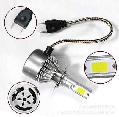 C6 H7 LED Headlight 80W 12000lm 12V Car LED Bulb