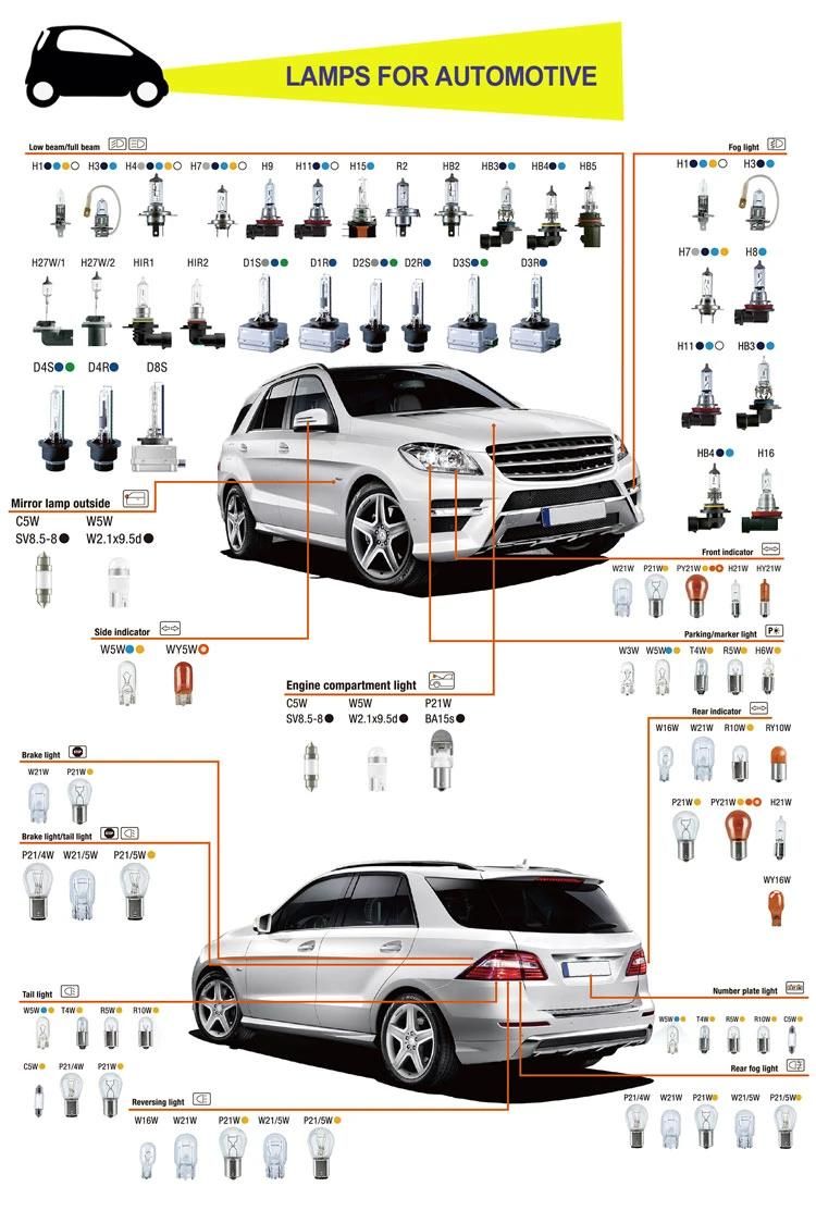 C6 LED Car Headlights 6000K COB Auto Headlamp Bulbs H1 H3 H4 H7 H11 9004 9005 9006 9007 Car LED Fog Headlights Lamps