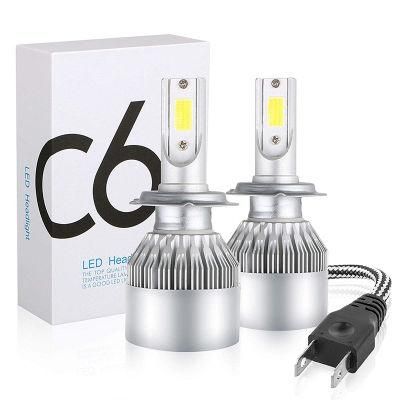 Manufacturer Wholesale C6 S2 X3 Car Headlight LED Car Bulb 880 881 9005 9006 9007 H1 H3 H4 H7 H11 6500K Coldwhite 12V 24V