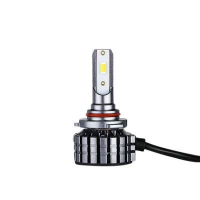V20 2021 New Customized Fan Cooling High Low Beam Spotlight Auto Car 9005 Bulbled Laser Headlight for Cars