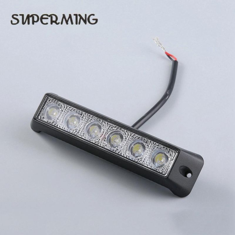 Hot White Amber LED Brake Light LED Work Light for SUV Car ATV UTV