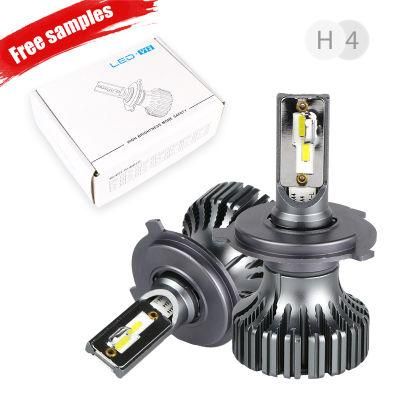 V13 Cheap Fan Cooling with Decoder High Lumen 4500lm H11 LED Headlights H4