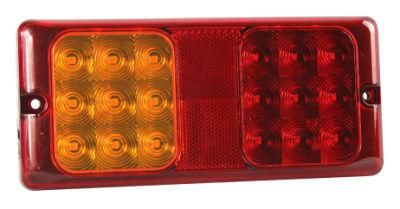 E-MARK Turn Stop Brake Truck Trailer Tail Lights Combination Rear Submersible LED Trailer Lights