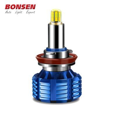 Bonsen Car LED Lamp Head Six-Sided Illumination 36W H1 H7 H11 9005 9012 Headlights Super Bright White 6000lm 12V 24V Car Lighting Bulb