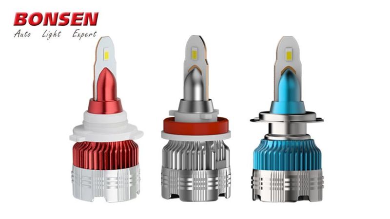 Mi2 Car LED Headlight H1 H7 H11 9005 9006 9012 Auto Headlamp Bulbs