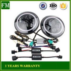 DOT SAE LED Projector Headlight for Jeep with DRL