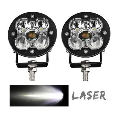 Super Bright Lux@1400m Car 50W off Road Mini 3&prime;&prime; Inch 4X4 Laser LED Fog Driving Lights for Motorcycles