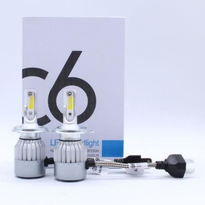C6 Car H4 LED Headlight Bulbs
