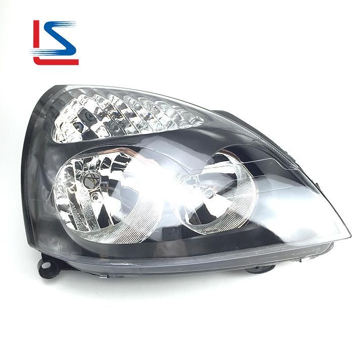 Black Auto Lamp Headlight for Renault Clio 2001 7701051770 7701051769 Halogen Head Lamps