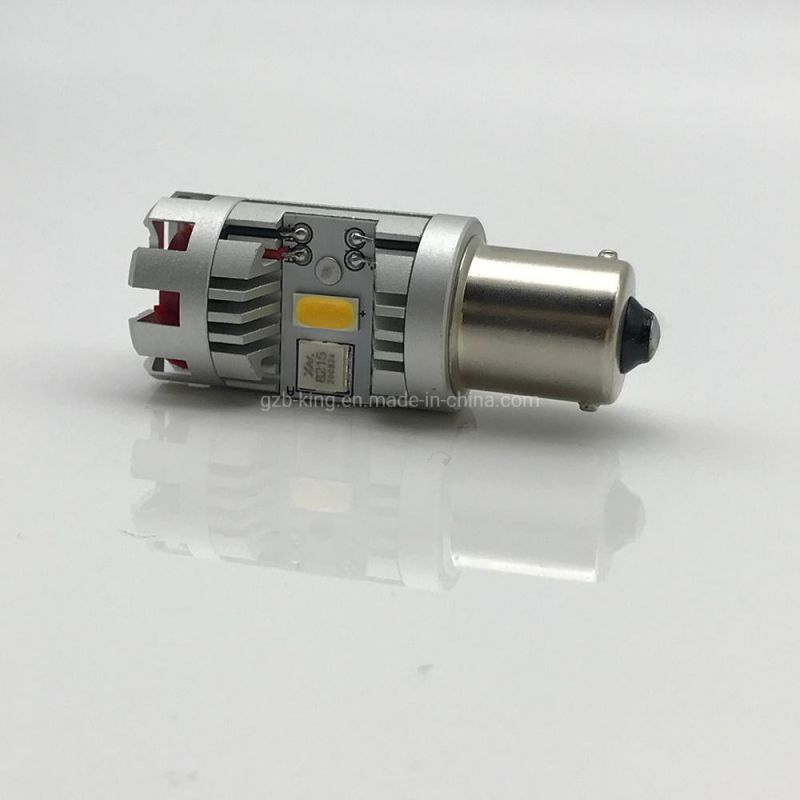 12-14V Canbus 1156 3570SMD with Projector Amber LED Turn Signal Light