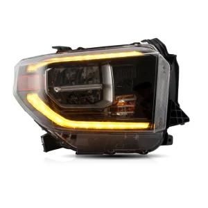 Toyata Tundra Headlights 2014 2015 2016 2017 2018 2019 for Tundra Full LED Head Lamp with LED Moving Signal