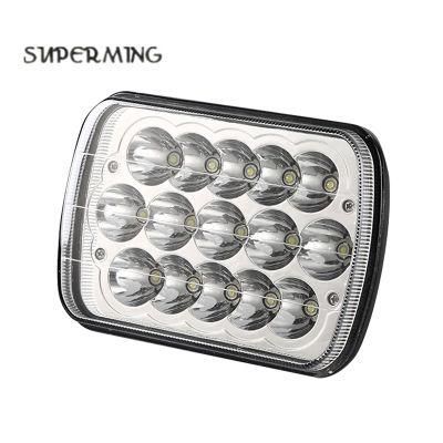 7 Inch 5X7 7X6 LED Headlight Square Offroad Headlight LED for Jeep Truck