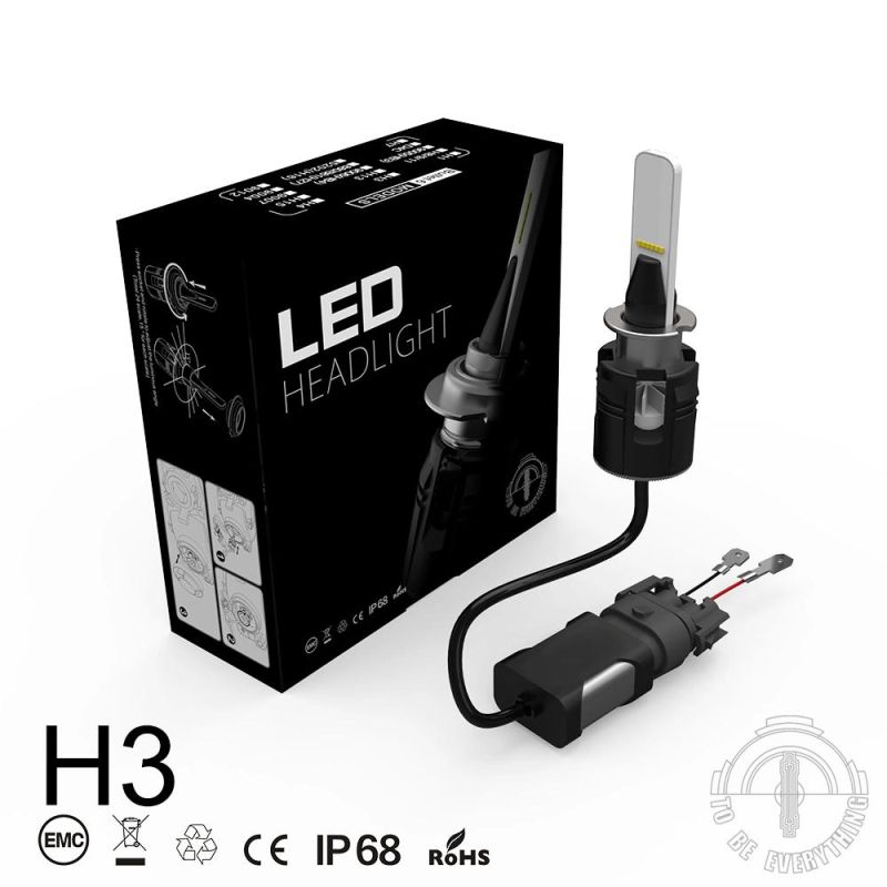 Auto Parts 6000K 24W 3600lm Car LED Headlight Conversion Kit