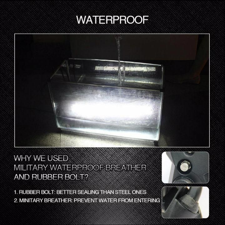 Super Bright 8d Reflector Waterproof IP68 468W 20inch CREE Four Rows Wholesale LED Light Bar