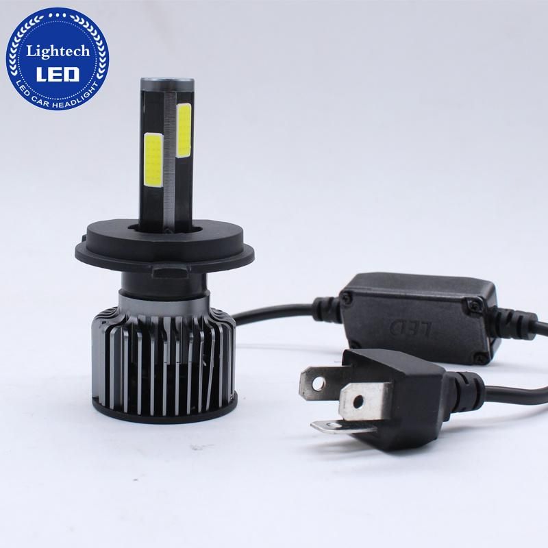 Car Auto COB LED Headlight Light H4 Lamp Kit