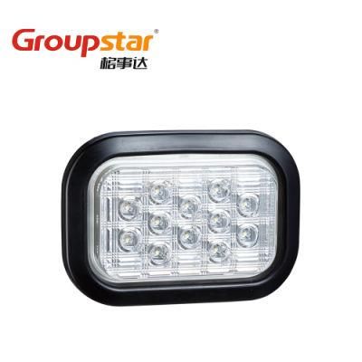 Adr E-MARK UV PC Rectangle 10-30V Jumbo Truck Trailer Tractor Stop Tail Lamp Trailer LED Light Car Accessories LED Light