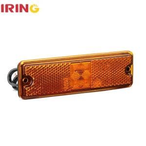 Waterproof LED Amber Side Marker Turn Light for Tuck Trailer with E4 (LCL1150A)