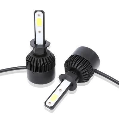 X7 Black H1 H4 H7 Car LED Headlight Lighting 6500K 36W 8000lm Auto Lamps Bulb Water Proof Cheapest