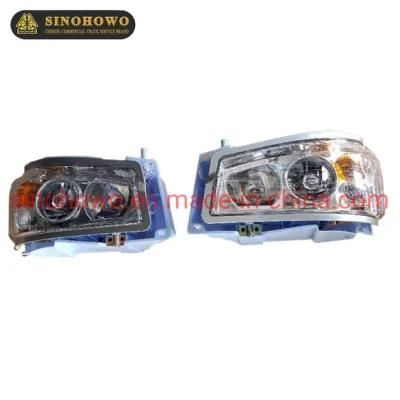 Sinotruk HOWO Truck Spare Parts Left Front Headlamp Assy Wg9719720001 for Cnhtc HOWO Spare Parts